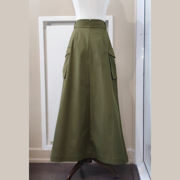 CLANE Military docking pleats skirt - Picture 4 of 9